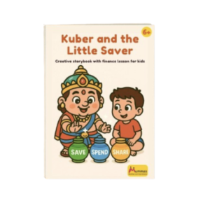 kuber and the little saver | money management story book for kids