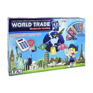 world trade game, electronic banking, swipe machine, cashless business property, money & assets board game