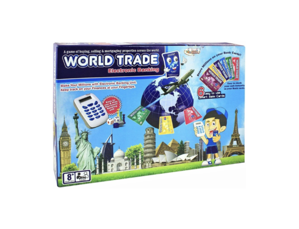 world trade game, electronic banking, swipe machine, cashless business property, money & assets board game world trade game, electronic banking, swipe machine, cashless business property, money & assets board game
